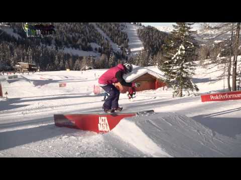 Snowpark Alta Badia: Early Season Snowboarding - 30.12.2013