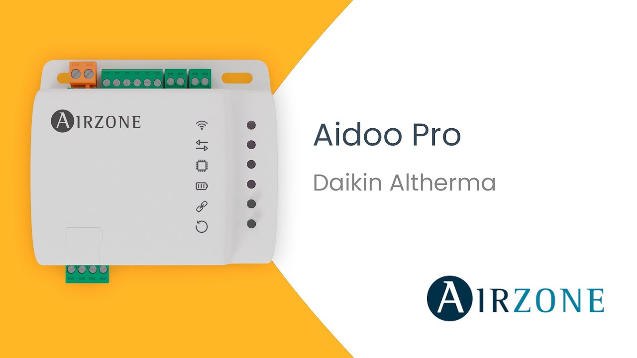 Support for Aidoo Pro Wi-Fi Airzone-Daikin Altherma 3 for Aidoo