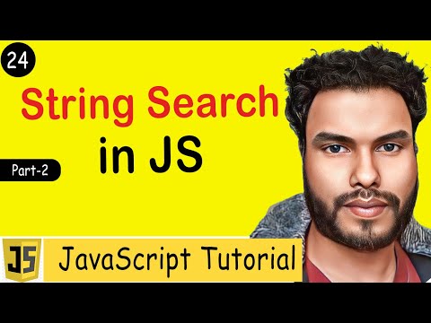 String Search Method In Javascript Demo