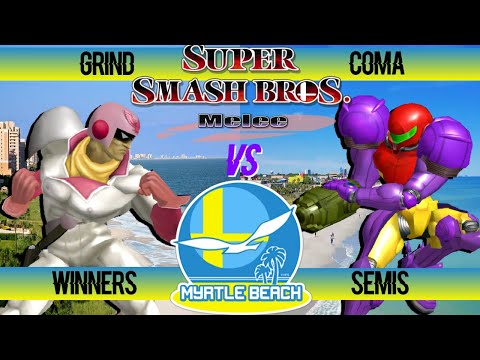SocaSmash 144 Melee Singles: Grind (Captain Falcon) vs Coma (Samus) Winners Semis