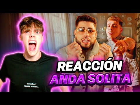 REACCIÓN A ANDA SOLITA - AK4:20 FT GINO MELLA ( PRODBY LOUKI )