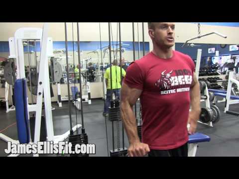 Single Arm Reverse Grip Cable Bicep Curl