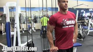 Single Arm Reverse Grip Cable Bicep Curl exercise video thumbnail
