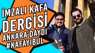 Yazarlardan İmzalı KAFA Dergisi Ankara'daydı! #kafayıbul