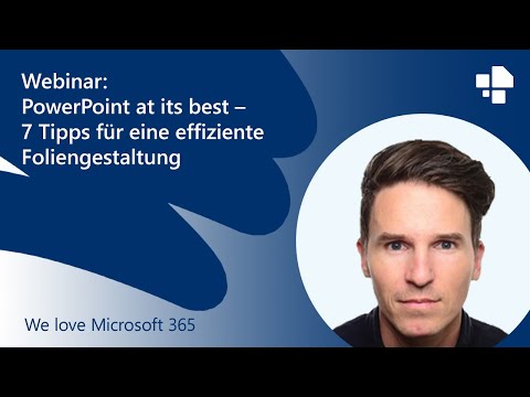 Webinar: PowerPoint at its best – 7 Tipps für eine effiziente Foliengestaltung