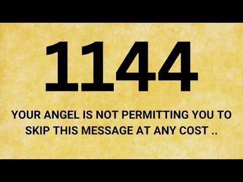 🕊️1144 Your angel is not permitting you to skip this message at any cost.. Open this now !!
