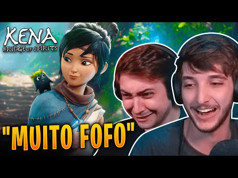 YOUTUBERS REAGINDO AO NOVO TRAILER DE KENA: BRIDGE OF SPIRITS