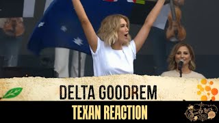 Download lagu TEXAN REACTS: Delta Goodrem - We Are Australia   Firefight 160220 mp3