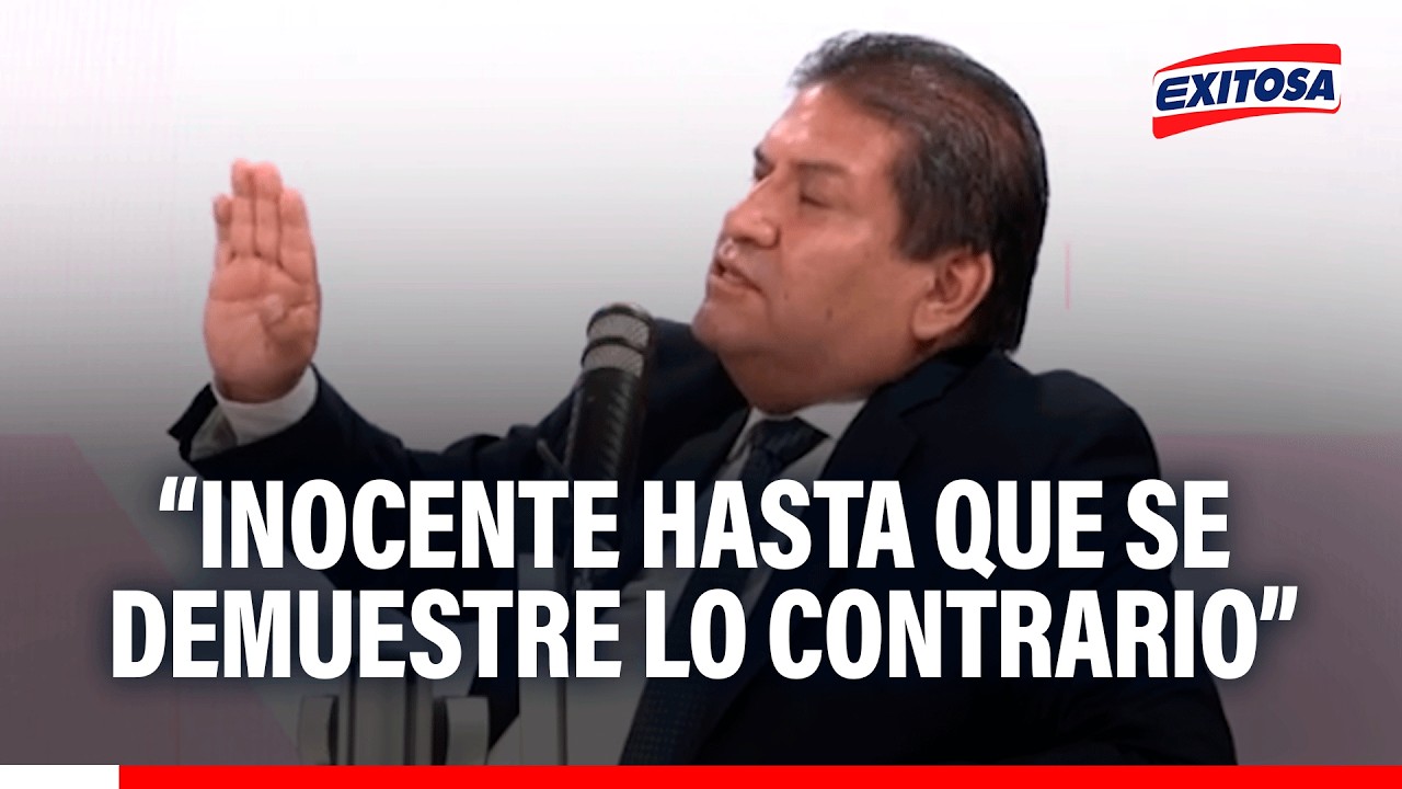 🔴🔵Dina Boluarte no es culpable ni responsable de muertes en protestas señala Joseph Campos