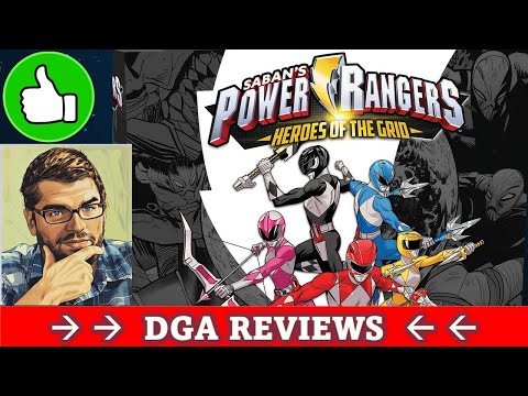 DGA Reviews Board Games: Power Rangers: Heroes of the Grid Review (Cozy Game Day)