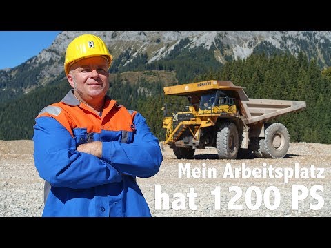 Hauly fahren am Erzberg | Komatsu HD 785-7 Muldenkipper im Einsatz