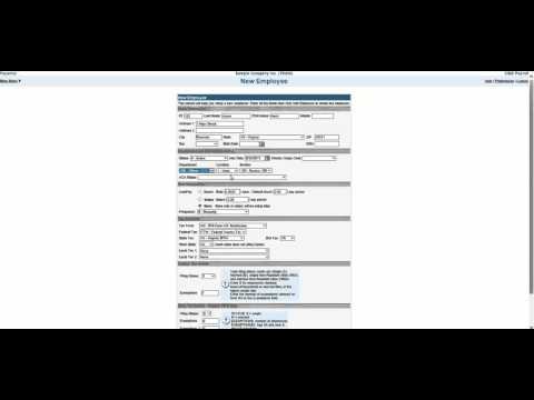 Payentry Com Add New Employee