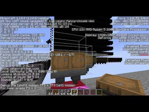 Minecraft 1.14 Hopper Lag Reduction