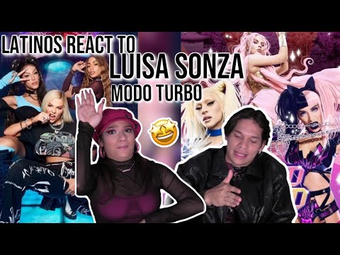 Latinos react to Luísa Sonza, Pabllo Vittar, Anitta - MODO TURBO | REVIEW/ REACTION 😮✨