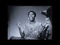 DINAH WASHINGTON explains THE BIRTH OF THE BLUES  on live TV 1957 vintage black & white television