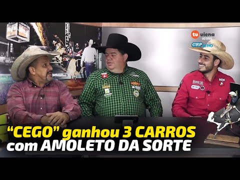 "CEGO" ganhou 3 CARROS com AMOLETO DA SORTE