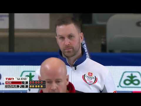 2018 Home Hardware Canada Cup of Curling - Gushue vs. Koe (Draw 9)