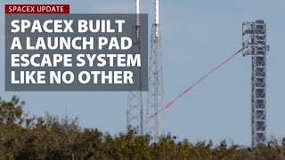 SpaceX tests new astronaut escape system
