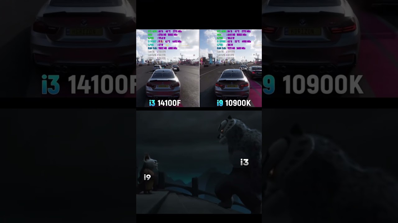 i3 14100f vs i9 10900k😳 #i3 #i9 #i314100f #i910900k #intel #amd #ryzen #pc #pcgaming #gamingpc