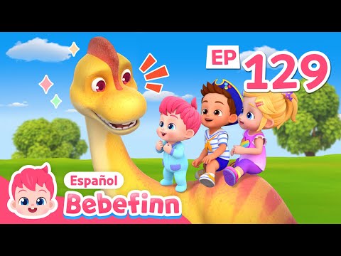 Gigante Braquiosaurio🦕 | EP129 | Dinosaurios para niños | Canciones Infantiles | Bebefinn en español