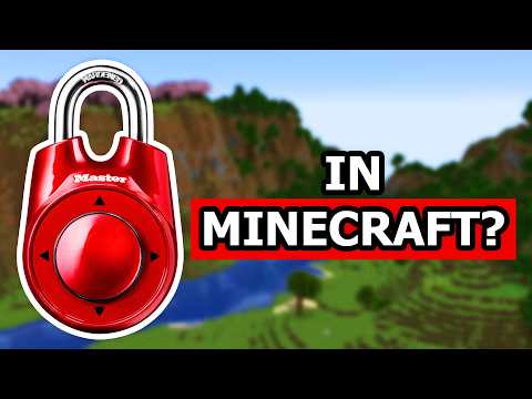Making a Master Combo Lock in Minecraft! | The Code Wheels