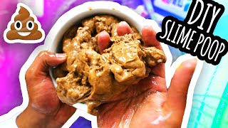 DIY How To Make Poop Slime | Super Fun & Easy | Disgusting Poop Prank