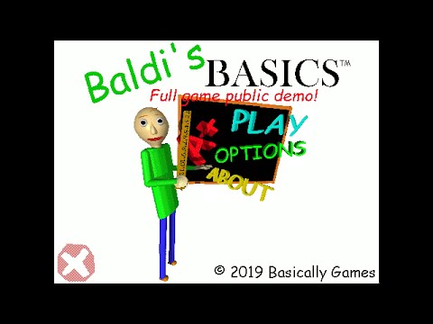 Baldi's Basics Full Game Public Demo (Full Walkthrough/No Death)