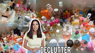 CLEANING OUT MY INSANE PERFUME COLLECTION! (major declutter)