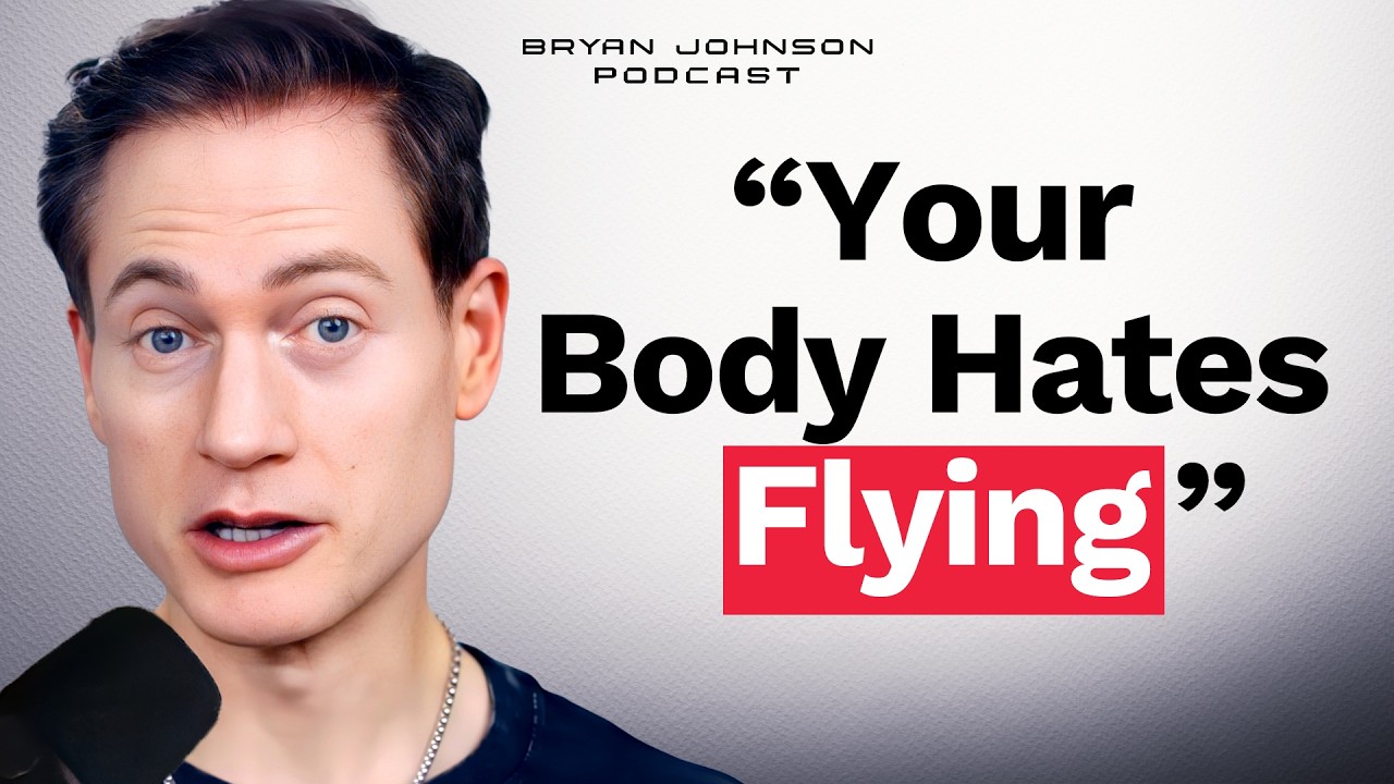 Jet Lag, Poor Sleep, and Melatonin | Bryan Johnson Podcast