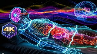 432Hz + 528Hz + 741Hz Deepest Healing Sleep: Whole Body Regeneration, Stress Relief | #71🎶