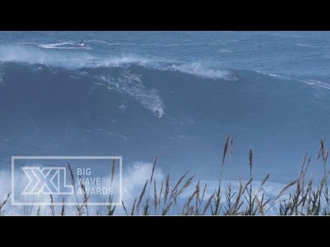 Andrew Cotton at Nazare - 2015 Billabong Ride of the Year Entry - XXL Big Wave Awards