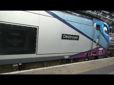 class 68  68032  destroyer at leeds 05/01/22