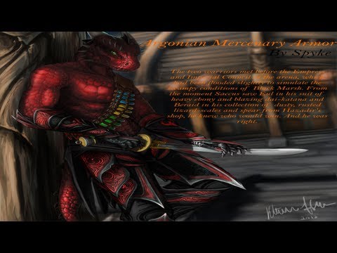 Skyrim Mod of the Day - Episode 131: Argonian Mercenary Armor