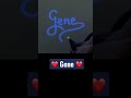 GENE (Calligraphy video) #calligraphy #name #gene