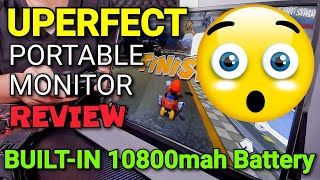 UPERFECT Battery Powered Portable 15.6" Monitor REVIEW (IPS HDR FHD) w/ Quad Speakers