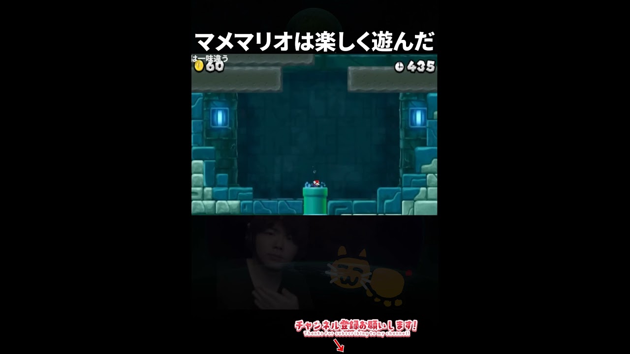 遊び心を忘れないマリオは童心に帰った #ゲーム #マリオ #mario #ショート #shorts @Nenechinyan