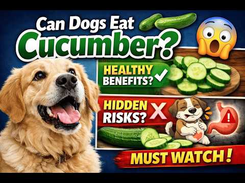 ذCan Dogs Eat Cucumber? 🥒 Surprising Benefits & Hidden Risks Every Dog Owner Must Know!