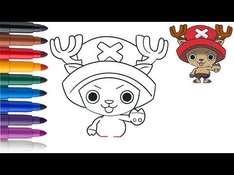 Comment dessiner chopper de one piece étape par étape #tutodessin #commentdessiner #dessin #tuto