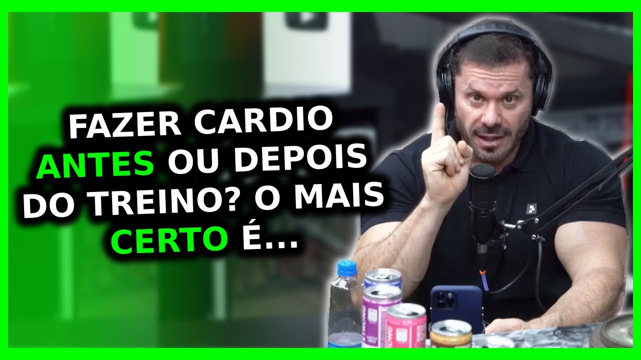 CARDIO ANTES OU DEPOIS DO TREINO? O QUE É MELHOR? | Ironberg Podcast Cariani