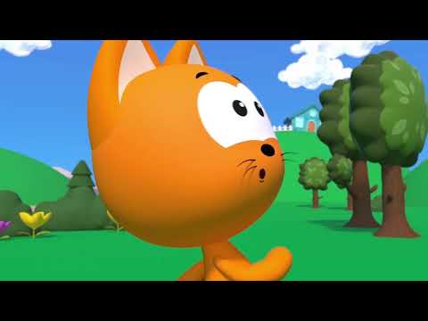 Play with Rainbow Balls and Kitty