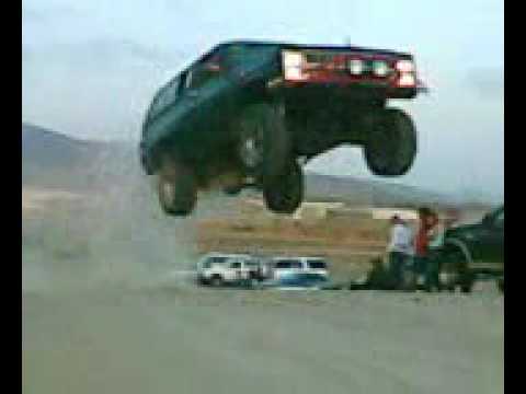 Old Chevy blazer K5 jump dunes