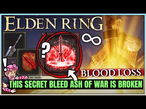 This Ash of War Has a POWERFUL Bleed Secret Attack - Elden Ring Best Golden Land Blood Build!