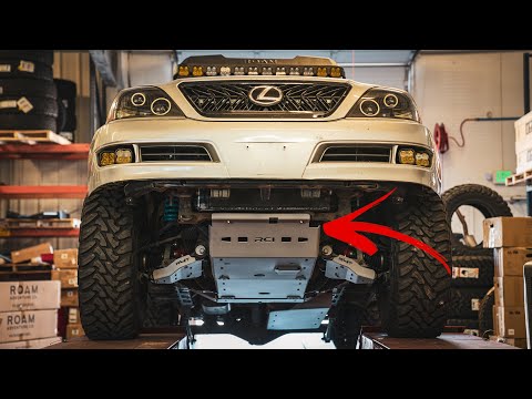 Our Lexus GX 470 Gets Full Skid Plates!
