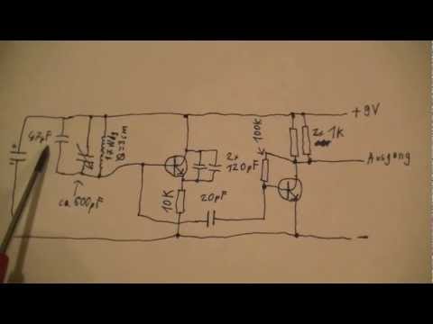 Abstimm Oszillator von 3,1 bis 8,2 Mhz Schaltung und Vorführung - eflose #70