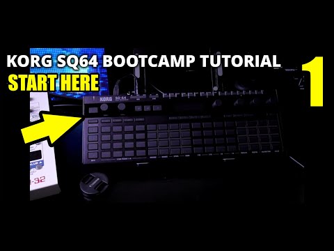 Start Here – Korg SQ64 Bootcamp Pt 1 // Korg Sq-64 Tutorial