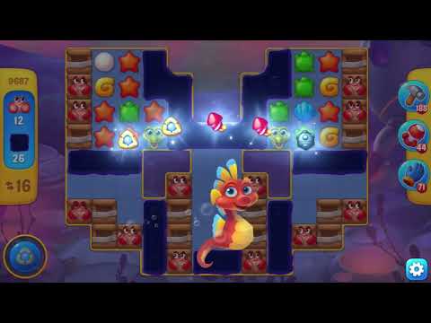 Fishdom  Level 9681 - 9690 (First Try) 🐟