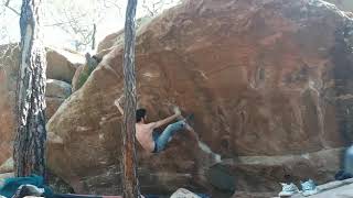 Video thumbnail of El Flaco, 6c. Bezas