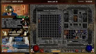 Diablo 2 - MAN VS STREAM - HELL PALADIN SPEEDRUN