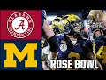 Rose Bowl: Alabama Crimson Tide vs. Michigan Wolverines | Full Game Highlights | CFB Semifinal