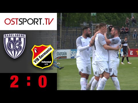 Frahn mit Doppelpack! Halberstadt nahezu abgestiegen: Babelsberg - VfB 2:0 | Regionalliga Nordost